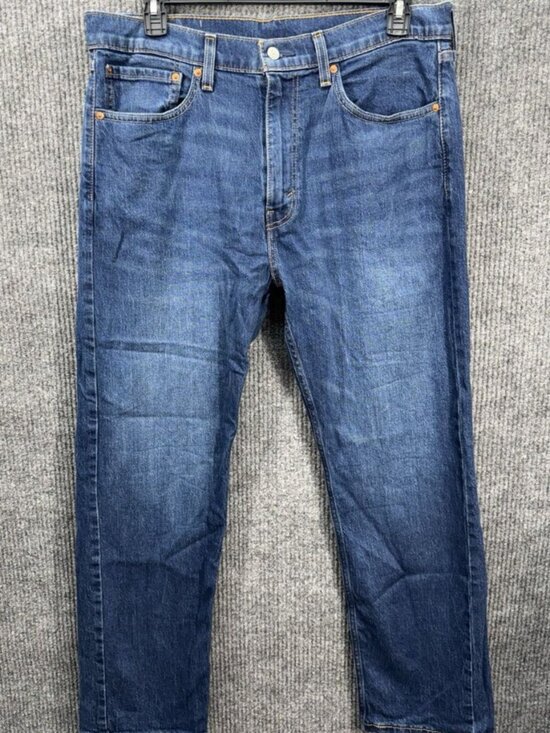 Levi's Other - Levis 505 Jeans Men’s 36x30 Blue Regular Straight Leg Denim Medium Wash Stretch